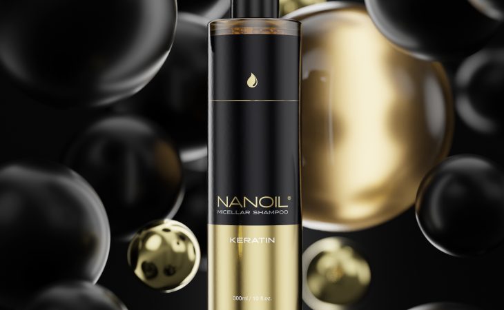 Nanoil nejlepší micelární šampon s keratinem