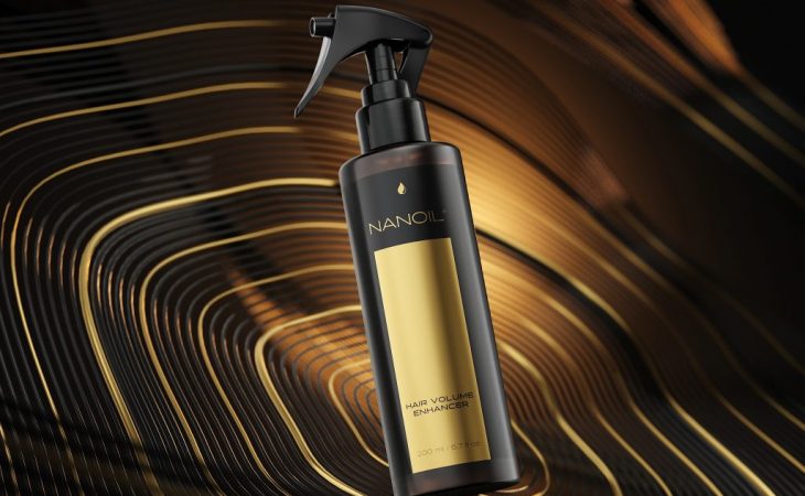 sprej pro objemnější vlasy nanoil
