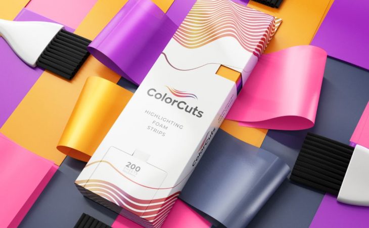 Pásky na barvení a melírování vlasů